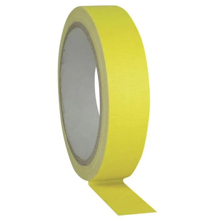 GAFFA TAPE NEON Gelb 19mm / 25m Preiswert