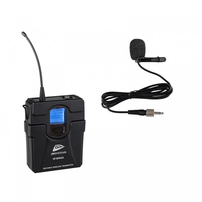 Schnäppchen JB Systems - HF-BPACK, Taschensender inkl. Lavalier-Mikrofon