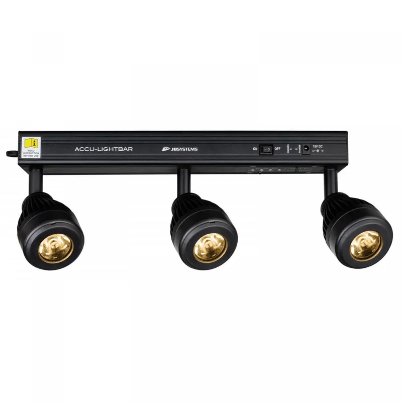 JB Systems -ACCU-LIGHTBAR, Akku LED Bar mit 3x 5 Watt LEDs Top-Preis