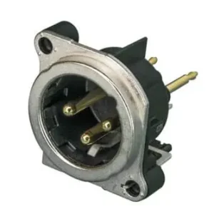 Saisonangebot Neutrik NC3MBV - XLR Einbaustecker