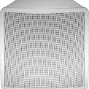 MONACOR SL-250WS/EN - Wetterfester ELA-Lautsprecher 12" - 250 W - weiß Nur Für Kurze Zeit