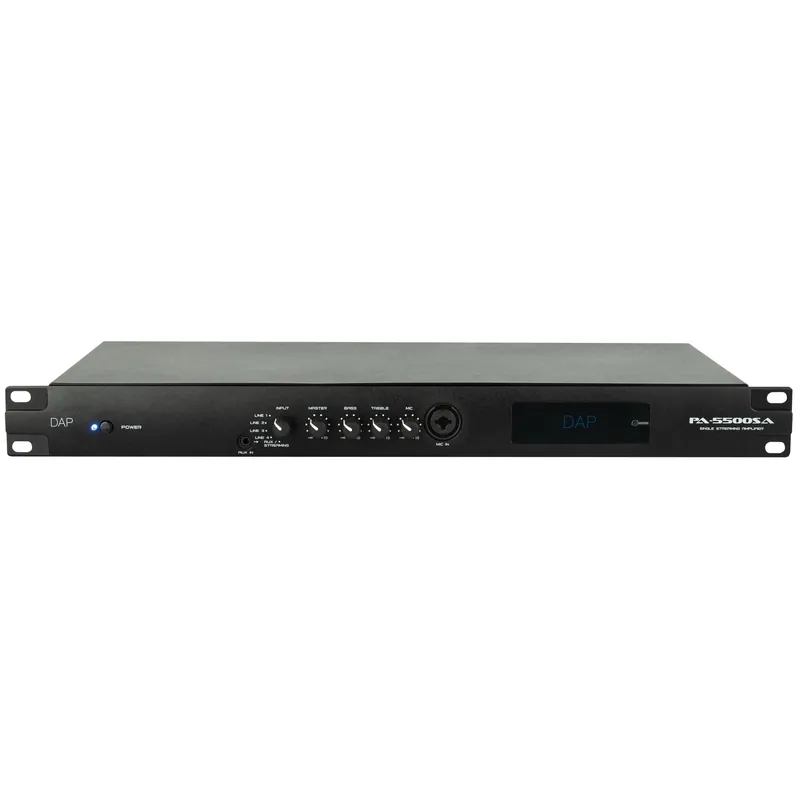 DAP PA-5500SA - 1U-Internetradio mit 460-W-Verstärker, BT 5.0, Beliebt
