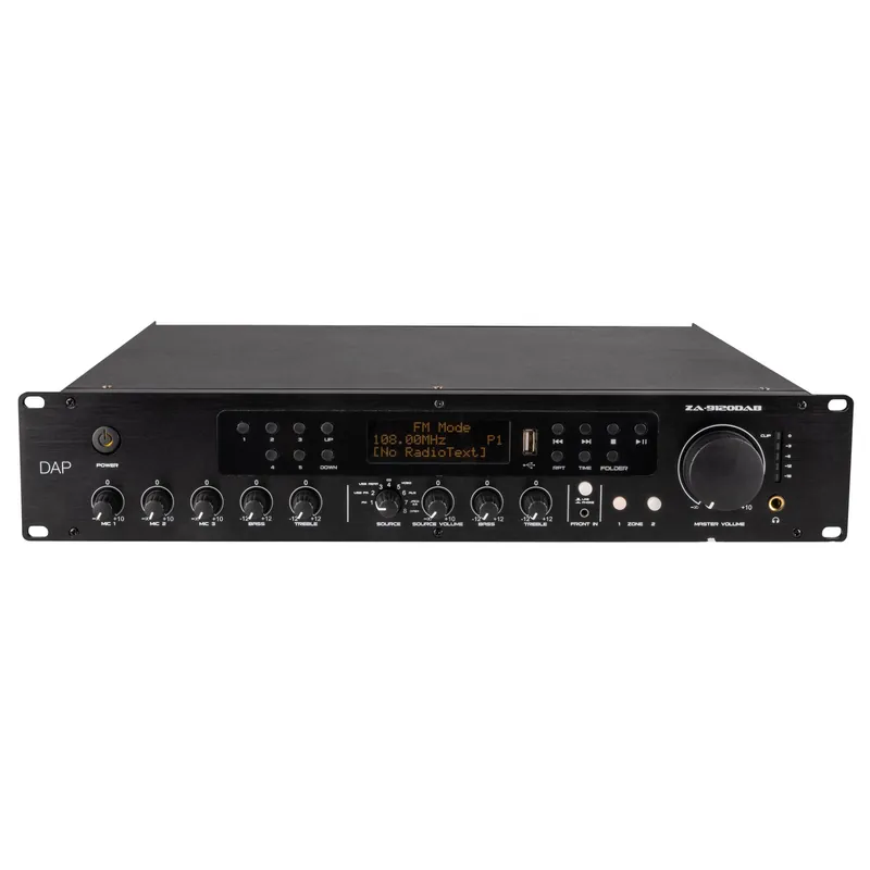 DAP ZA-9120DAB - 2-Zonen-Mischverstärker mit 120 W/100 V Markenware