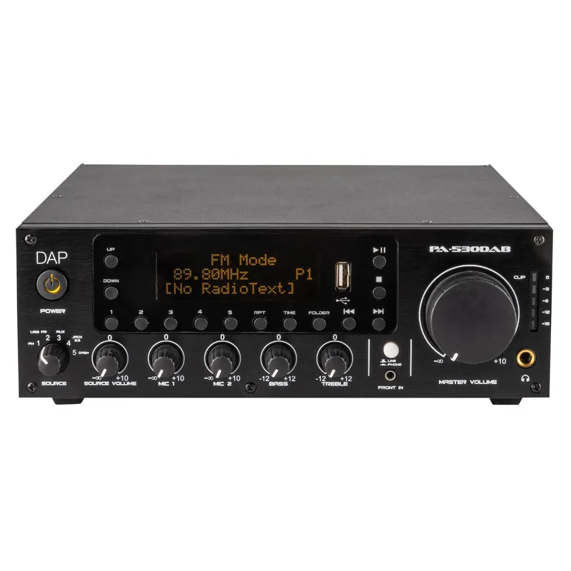 DAP PA-530DAB - 3-Kanal-Mischverstärker mit 30 W/100 V Direktkauf