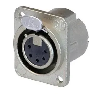 NEUTRIK NC5FD-LX-M3 - 5 polige Chassisbuchse Must-Have