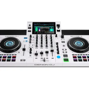 Denon DJ SC LIVE 4 WHITE - All-in-One-DJ-System Direkt Vom Hersteller