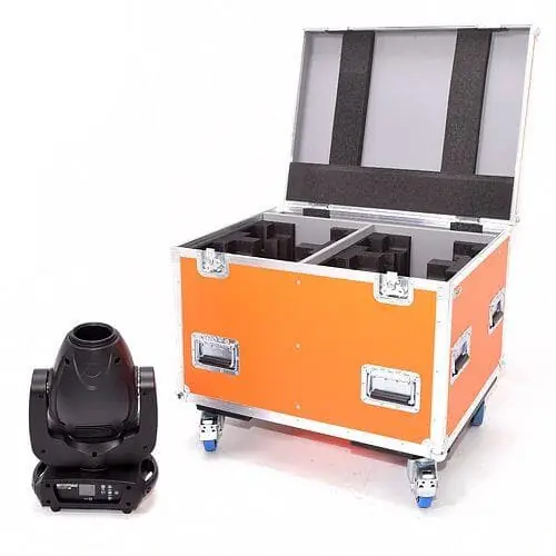 Beliebt ProCase Standard-Truhe für 4 Cameo Auro Spot 100/200/300, schwarz, RAL 9004
