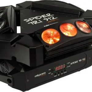 Solange Der Vorrat Reicht algam Lighting SPIDER-TRI-912 - motorisierte Mini-Beam-Bars 9x12W - B-STOCK