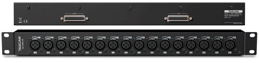 Kostenloser Versand Tascam BO-16-DX IN Anschlussfeld 16x XLRf SUBD