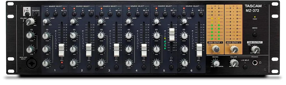 Tascam MZ-372 - Mischer für die Festinstallation Neue Ware