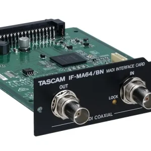 Billig Tascam IF-MA64-BN - MADI Interface BNC Coax.** Card for DA-6400