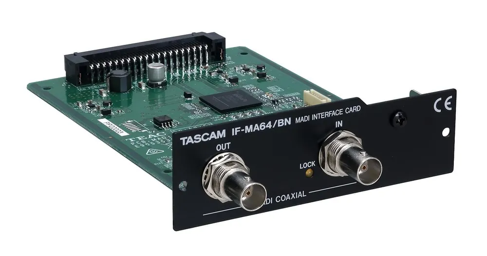 Billig Tascam IF-MA64-BN - MADI Interface BNC Coax.** Card for DA-6400