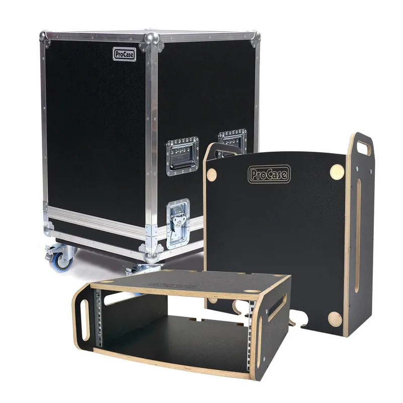 Billig ProCase Rackmodulset 1 BASIC bestehend aus 4x 3 HE Basic Rackmodul und 1x Haubencase
