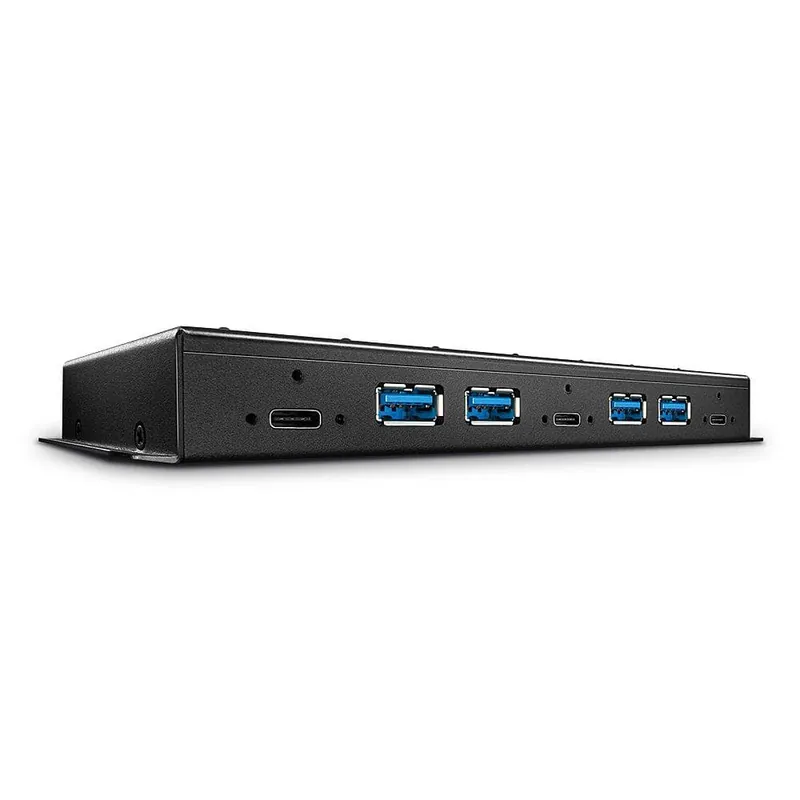 LINDY 43275 7 Port USB 3.1 Gen 2 Metall Hub - 7 zusätzliche USB 3.1 Gen 2 Anschlüsse Mega-Angebot