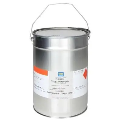 Neue Ware Warnex 013112 - Strukturlack schwarz 12 kg