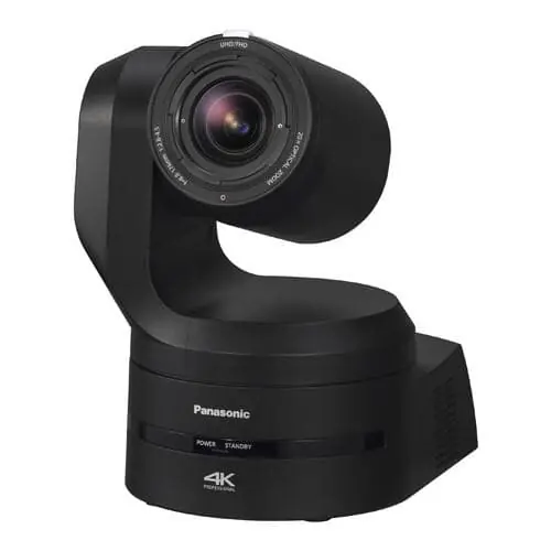 PANASONIC AW-UE160 - 4K UHD 60p PTZ-Kamera (20-fach optischer Zoom - 2.160/60p - OIS + EIS Bildstabilisator - 12G-SDI/3G-SDI/SFP+/HDMI/USB - NDI/HX) - schwarz Rabatt