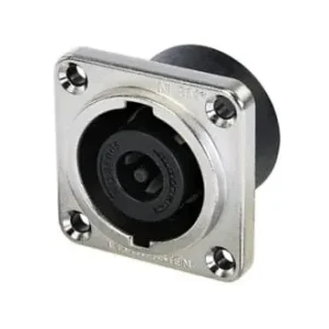 NEUTRIK NL8MDXX-V-BAG - 8pol speakON Einbaustecker, schwarz Sonderaktion