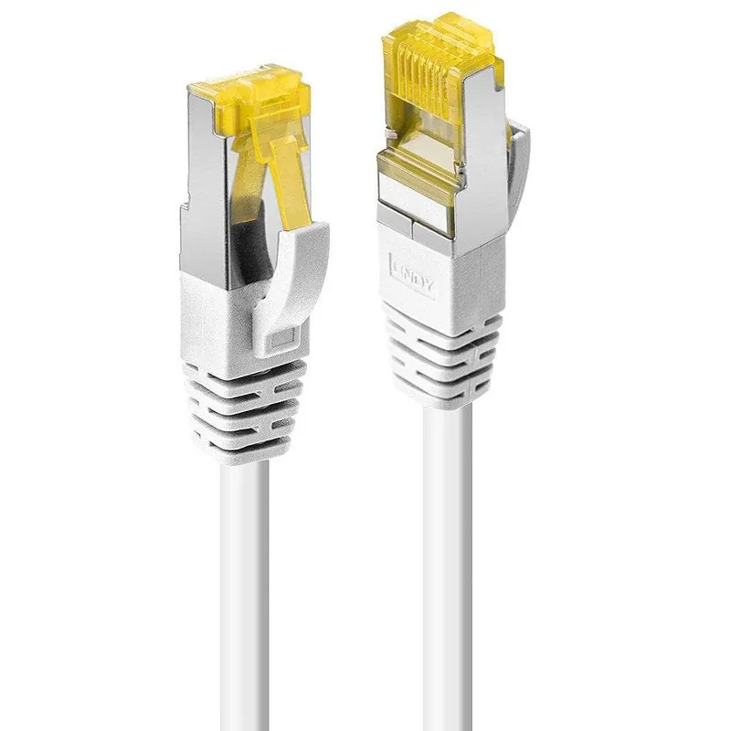 LINDY 47320 0.3m Cat.6A RJ45 S/FTP LSZH Netzwerkkabel, weiß - Cat.6A Stecker, Cat.7 Rohkabel Kostenloser Versand