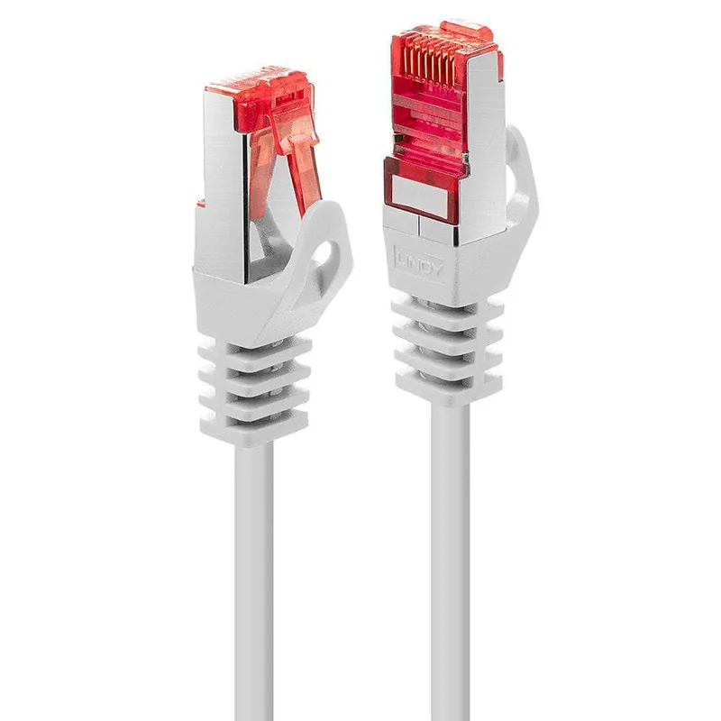 LINDY 47386 5m Cat.6 S/FTP Netzwerkkabel, weiß - RJ45-Stecker, 250MHz, Kupfer, 28AWG Expressversand