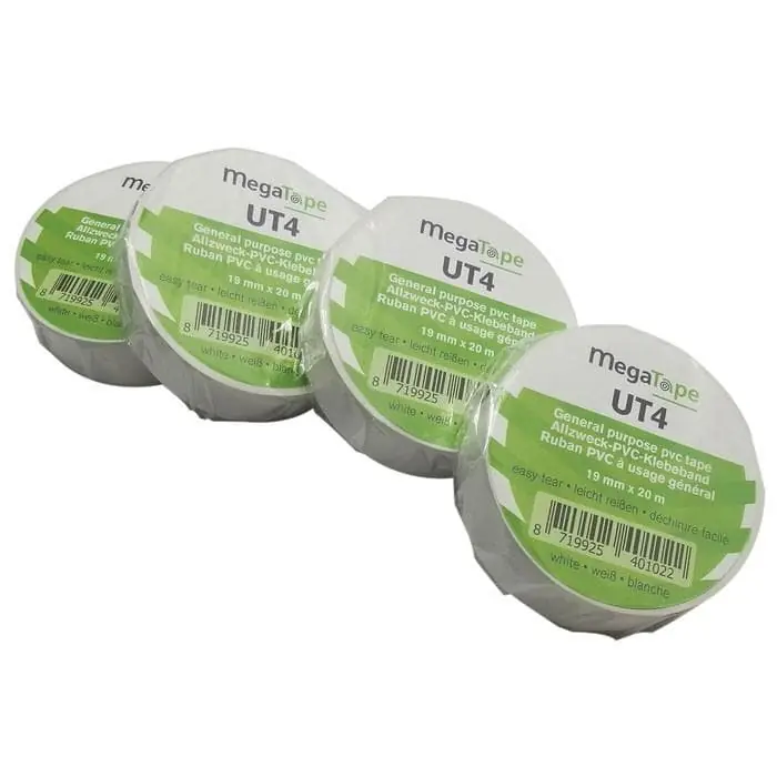 Showgear PVC Tape Advance AT4, weiß Begrenztes Angebot