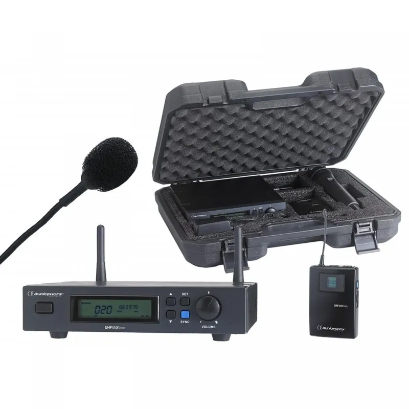 Beliebt Audiophony PACK-UHF410-LAVA-F8 - Funkmikrofon Set UHF mit Lavalier Mikrofon