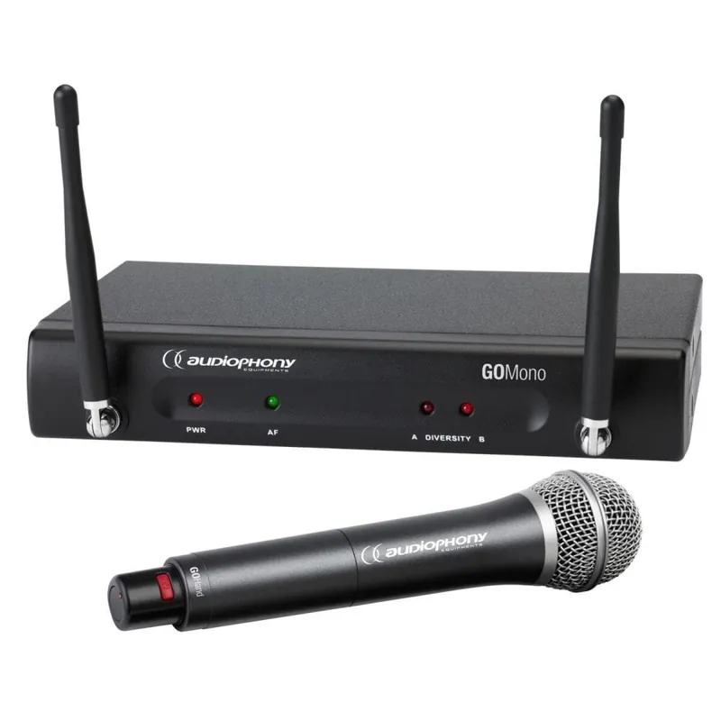 Audiophony Pack GO-Hand-F8 - Funkmikrofon Set UHF mit Handsender Neuheit