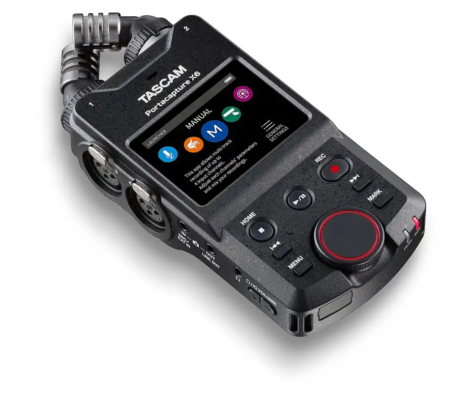 Heißes Angebot Tascam Portacapture X6, Hochauflösender Handheld-Mehrspurrecorder