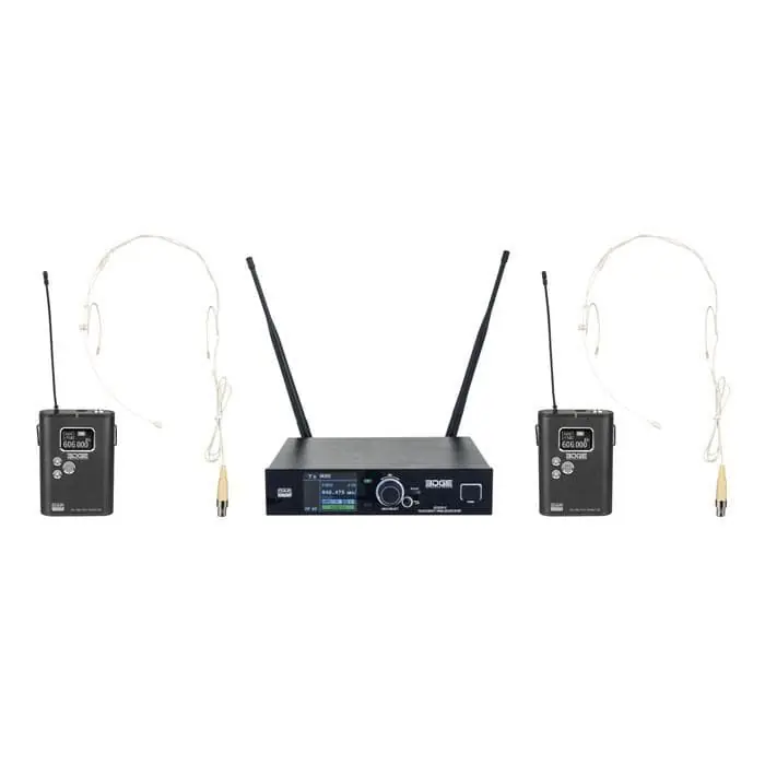 Rabatt DAP EDGE EBS-2, Kabelloses Doppel-Beltpack-Set - 610–670 MHz