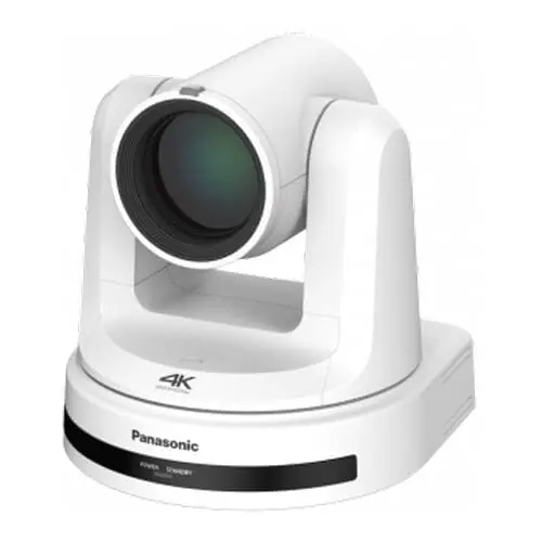 Neuheit Panasonic AW-UE20, 4K UHD PTZ-Kamera mit integrierter Schwenk- und Neigefunktion - in weiß