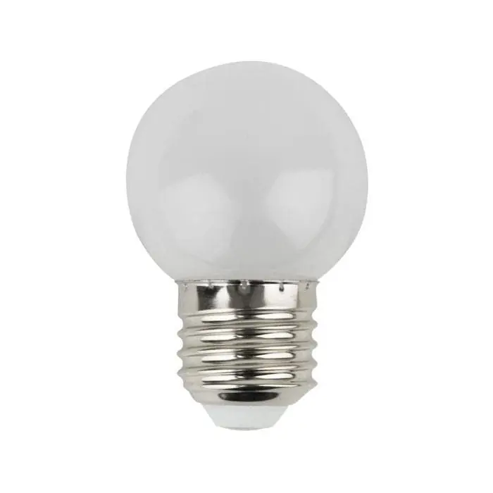 Angebot Showgear G45 LED-Lampe E27, 1 W - Warmweiß - Nicht dimmbar - Mattierter Hülle