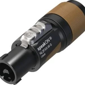 Neutrik NL2FXX-W-S 2 poliger speakON Kabelstecker, Schraubklemmtechnik, Spannzangenzugentlastung für Kabeldurchmesser 6 bis 12 mm Preisreduziert