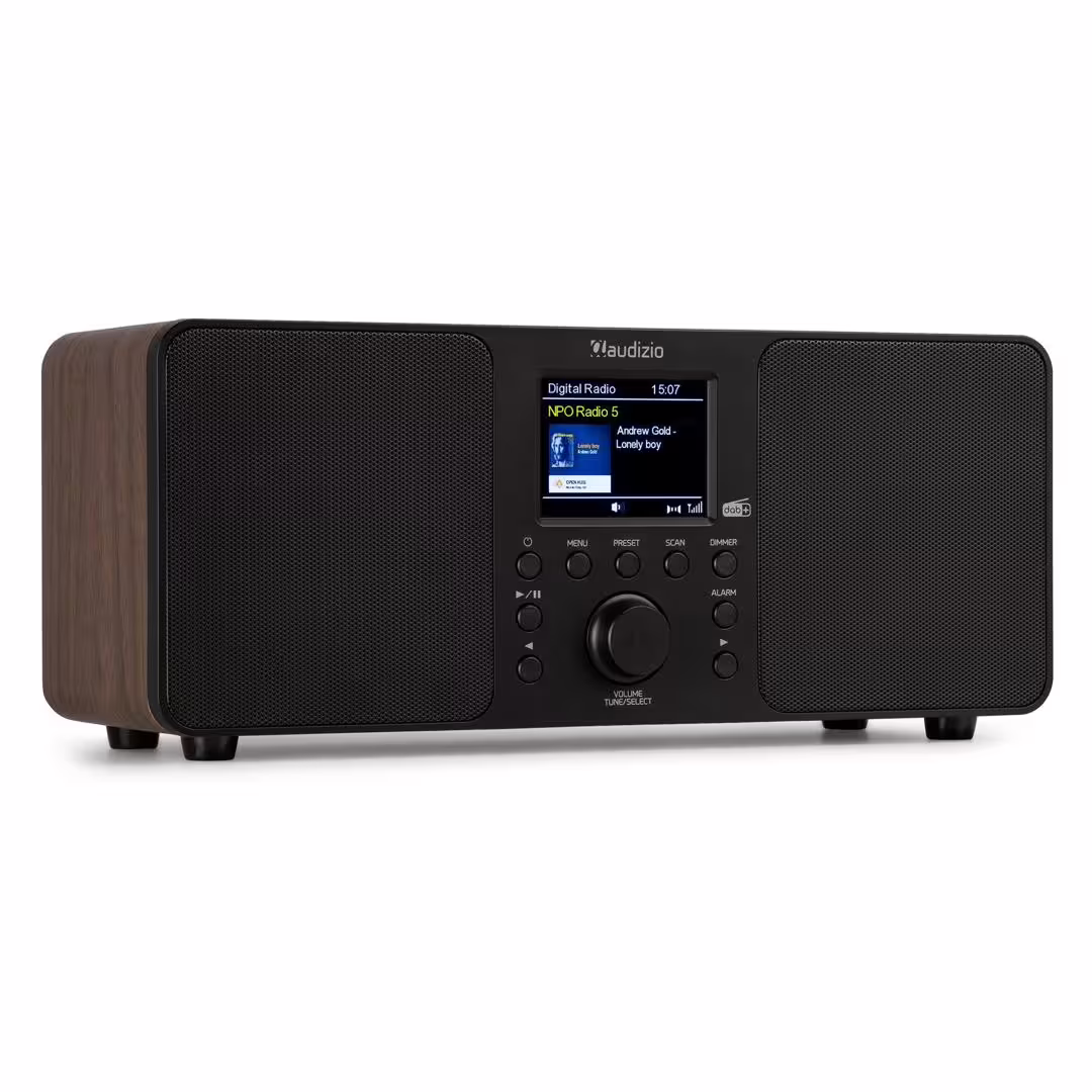 Audizio Genua DAB+ Stereo Radio Wood Preiswert