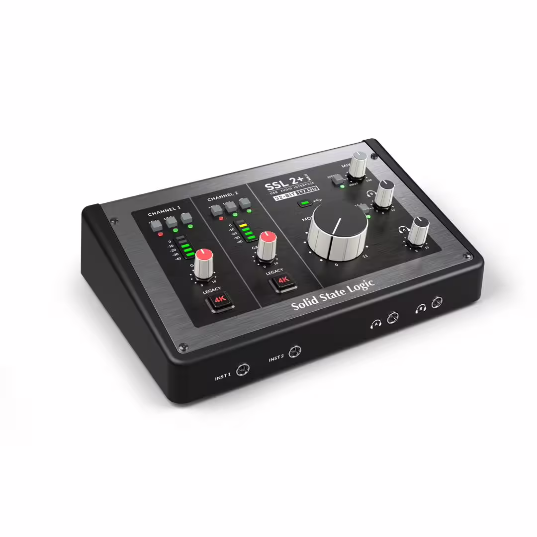 Solange Der Vorrat Reicht SSL 2+ MKII - 2 IN/4 OUT USB-C Audio-Interface