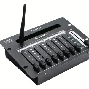 Geprüft FOS AirLink 24 W-DMX Mini-Lichtpult 24 Kanäle