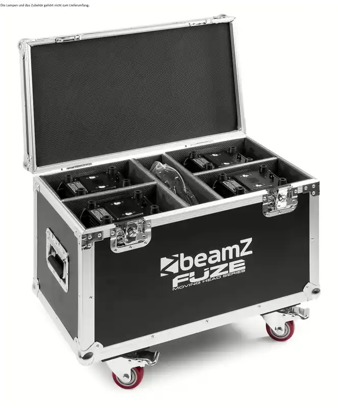 BeamZ FCFZ42 Flightcase für 4x Fuze 2812/712/1910 Bestpreis