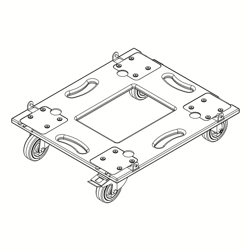 Preisreduziert NEXT proaudio Individual Dolly für LAs15/A (bis zu 2 Stück)