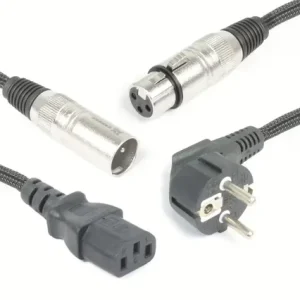 Solange Der Vorrat Reicht PD Connex Audio Kombikabel Schuko - XLR F / IEC F - XLR M 10m