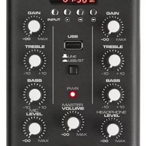Vonyx STM500BT 2-Kanal DJ Mixer mit Bluetooth und USB Sonderangebot