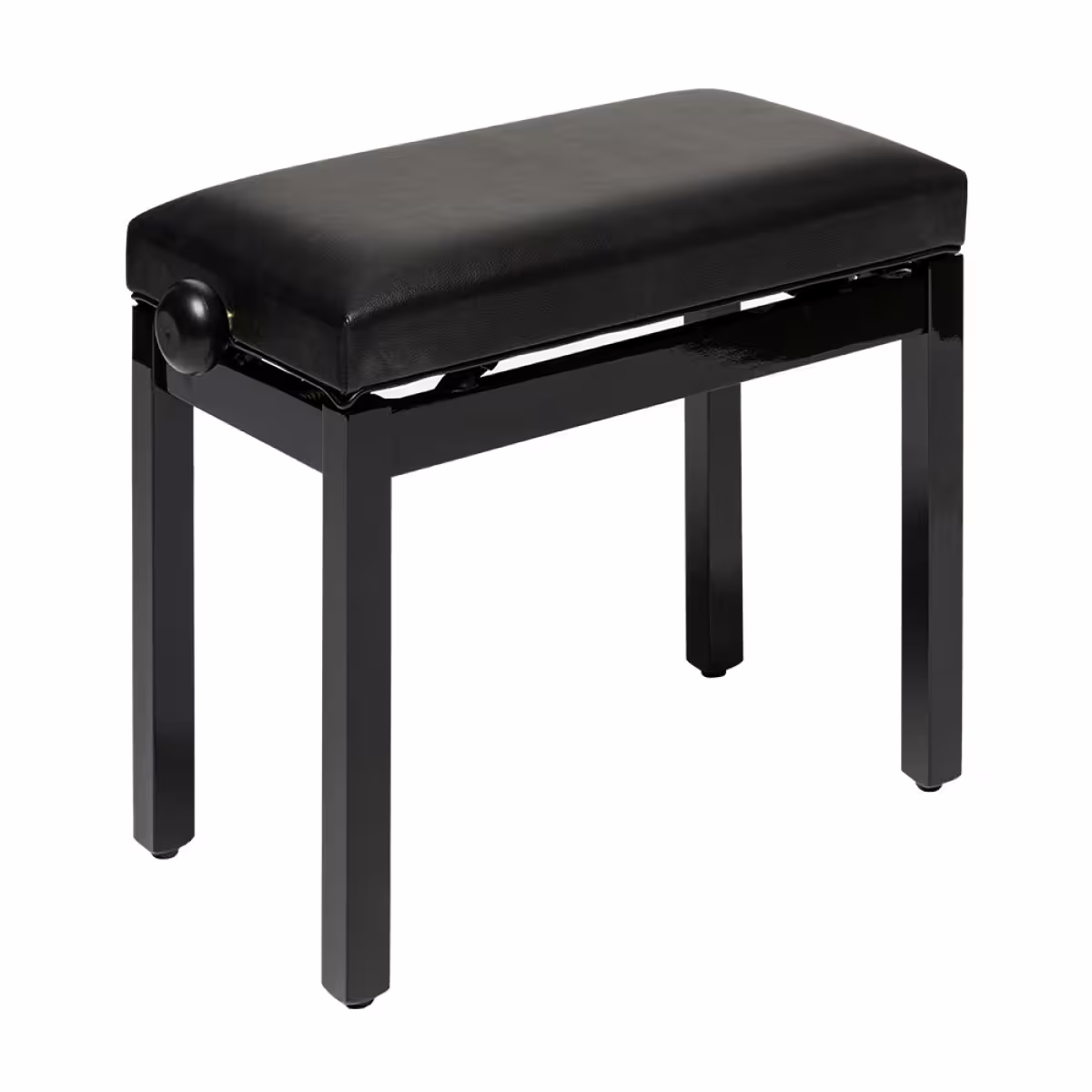Super-Preis Stagg PB36 BKP SBK - Klavierbank, hochglänzend schwarz, mit Vinylbezug