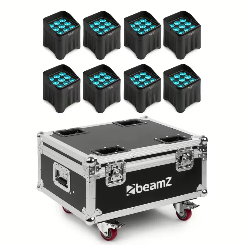 BeamZ Pro BBP48 Tourset 8 mit Ladecase IP65 Top-Preis