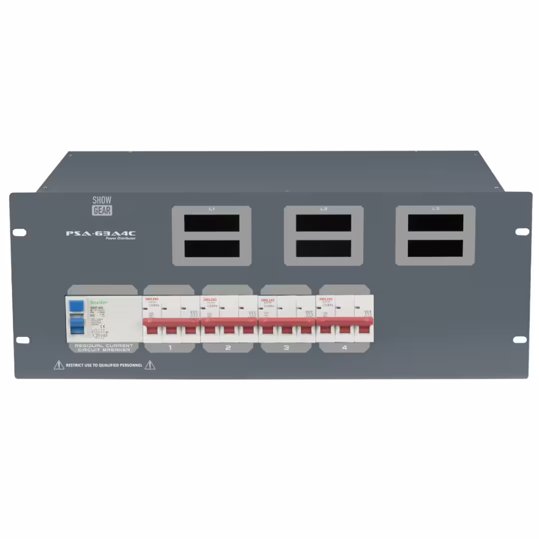 Mega-Angebot Showgear PSA-63A4C 19" Stromverteiler
