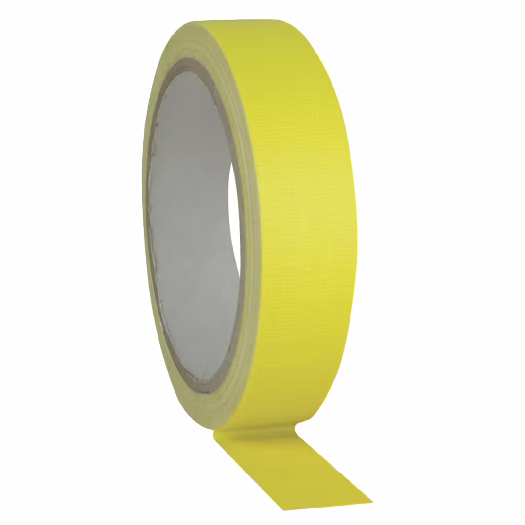 Letzte Chance Showgear Gaffa Tape Neon Gelb 25m / 19mm
