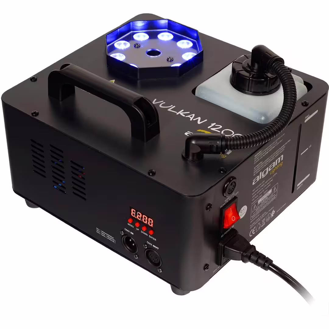 Direktkauf Algam Lighting VULKAN1200 Nebelmaschine mit CO2-Geysir-Effekt
