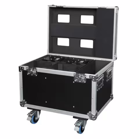 Showtec Case für 4 x Shark Spot / Wash / Zoom / Combi oder ähnlich Finale Aktion