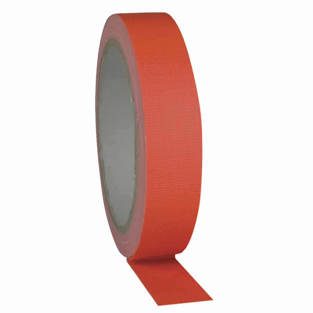 Showgear Gaffa Tape Neon Orange 25m / 19mm Kostenloser Rückversand