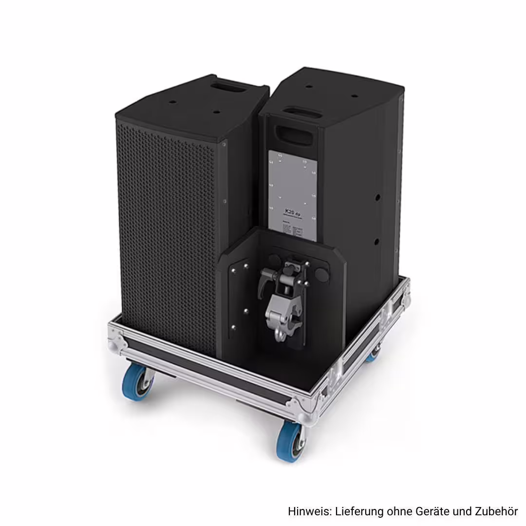 Seeburg Acoustic Line Flightcase für 2x K20 + 2x MultiRigg™ Bestpreis