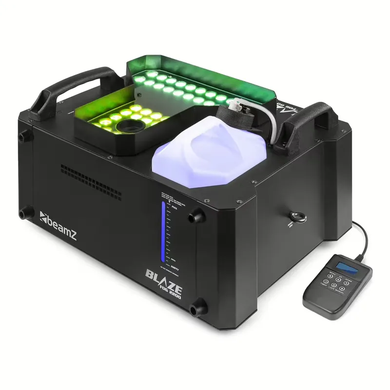 BeamZ Blaze2200 Jet-Nebelmaschine mit 48x4W LED Garantierte Lieferung