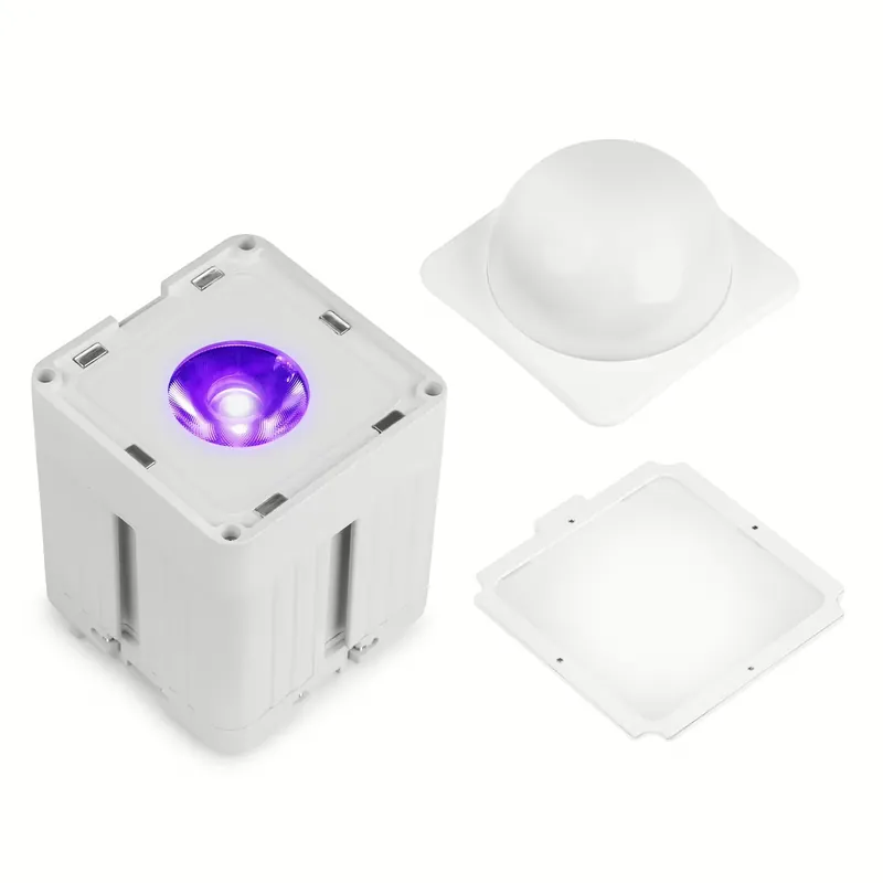 Super-Preis BeamZ KUBE20 WH - Linkbare Akku Uplights Outdoor ip65