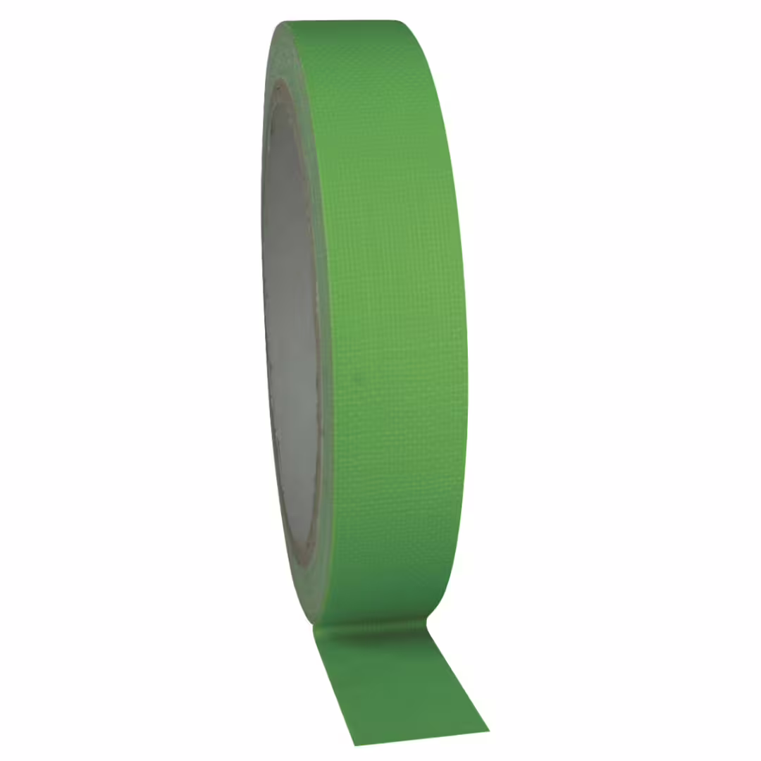 Showgear Gaffa Tape Neon Grün 25m / 19mm Gratis Versand