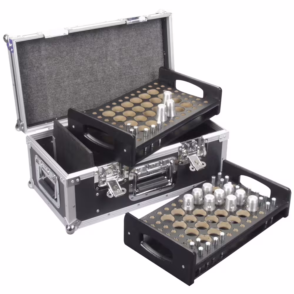 Showgear Conical Adapter Case - Für 48 Bolzen und Konusverbinder Neu